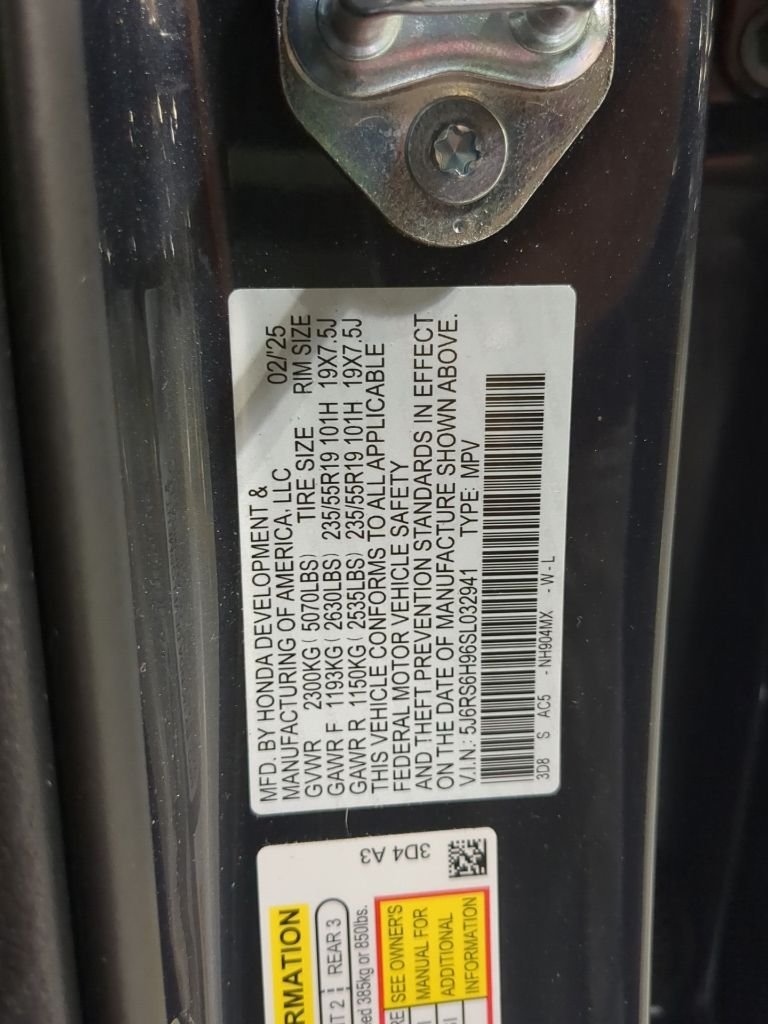Certified Used 2025 Gray Honda Sport Touring image 17