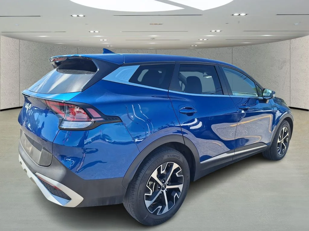 Used 2025 Sapphire Blue Kia EX image 4