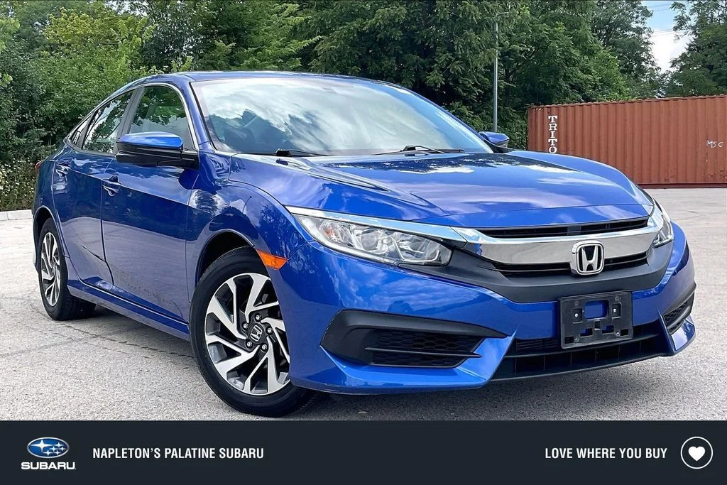 Used 2016 Blue Honda EX image 1