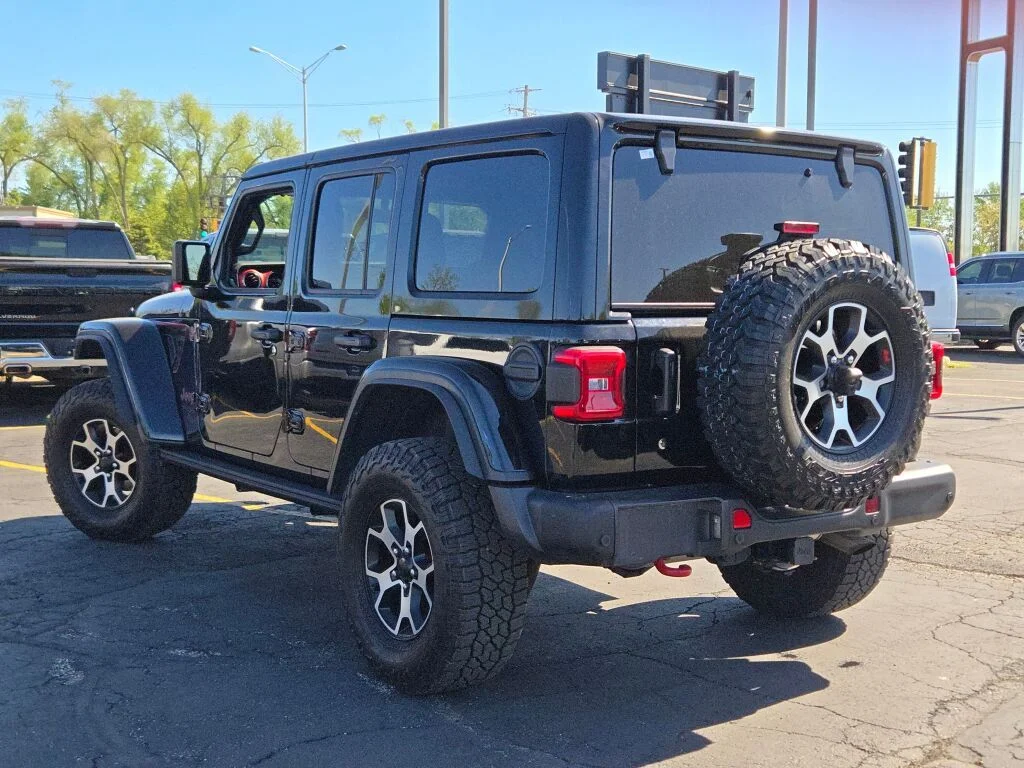 Used 2020 Black Jeep Unlimited Rubicon image 15