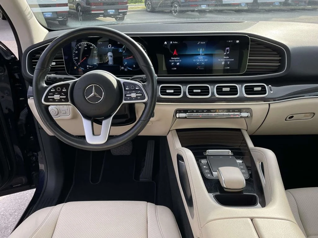 Used 2022 Lunar Blue Metallic Mercedes-Benz GLE350 image 4