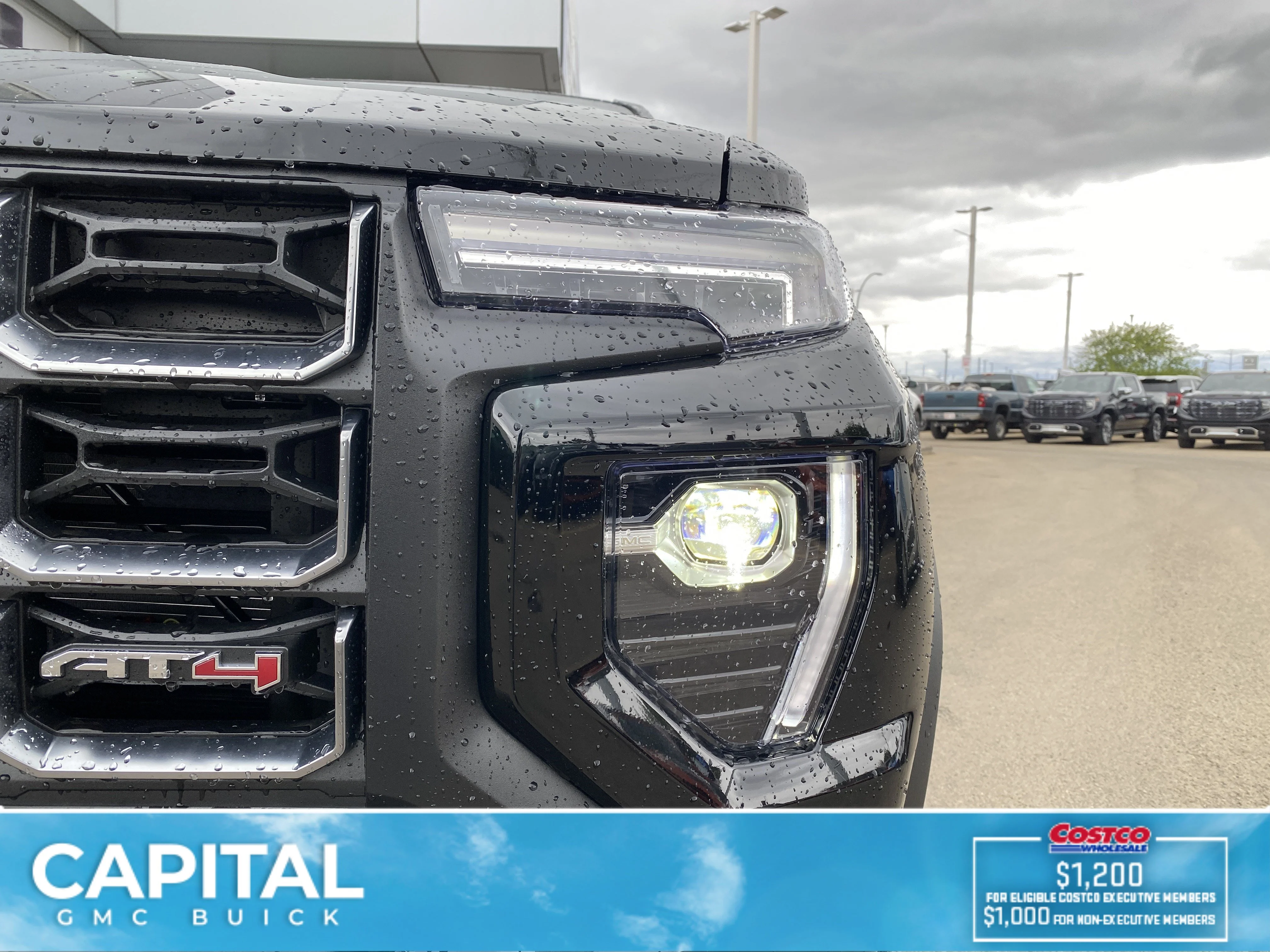 New 2026 ONYX BLACK GMC 4WD AT4 image 9