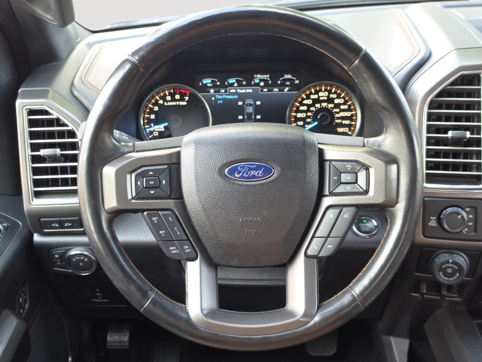 Used 2016 White Platinum Metallic Tri-Coat Ford Limited image 37