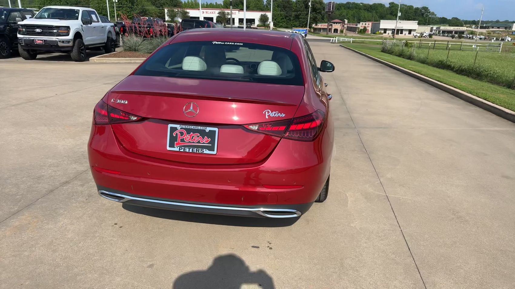 Used 2024 Red Mercedes-Benz C 300 image 8