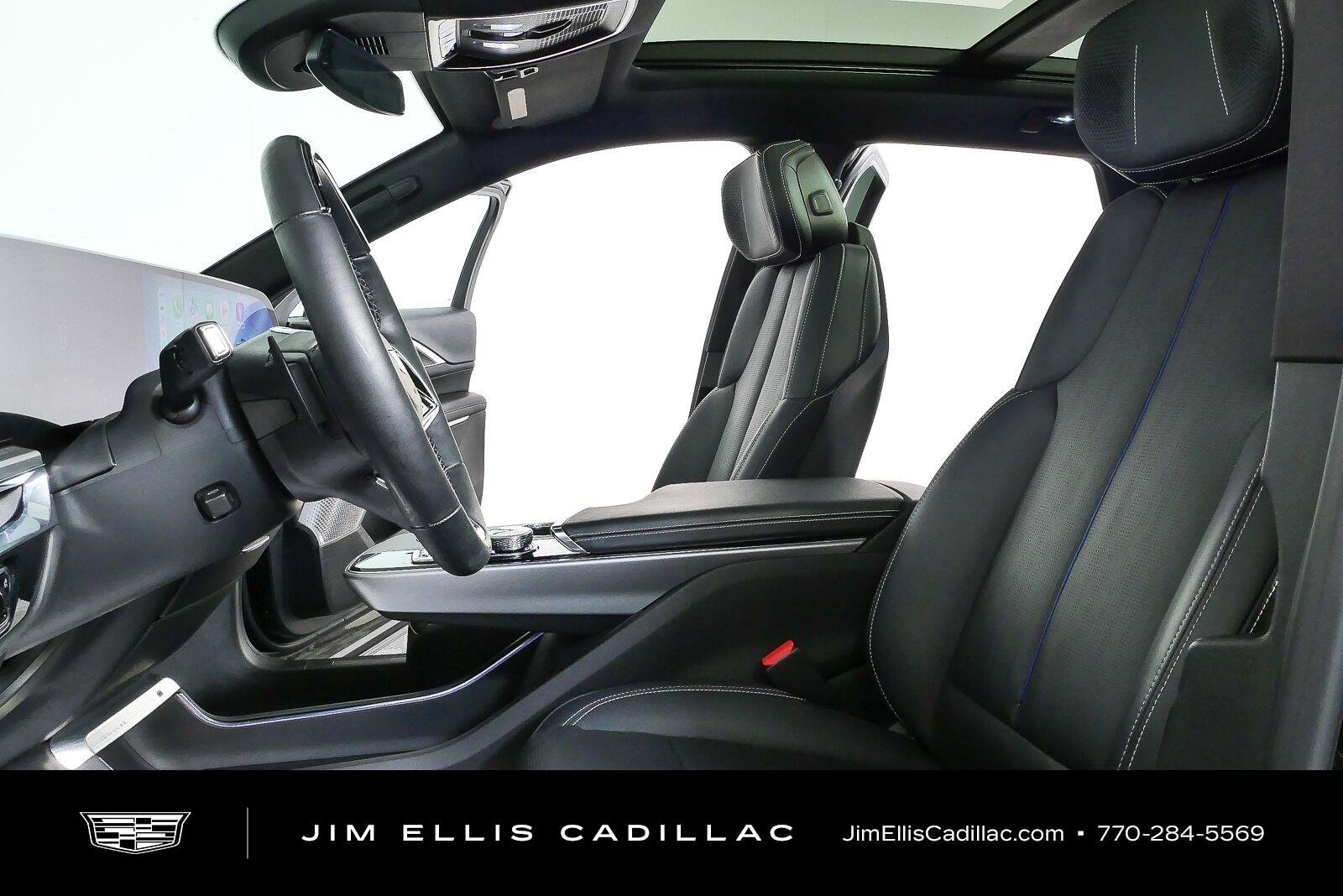 Used 2024 Stellar Black Metallic Cadillac Luxury 2 image 7