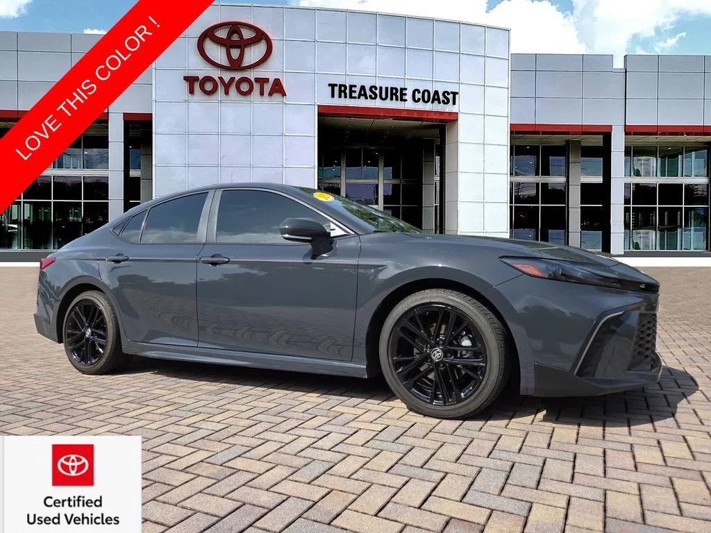 Used 2025 Gray Toyota SE image 1