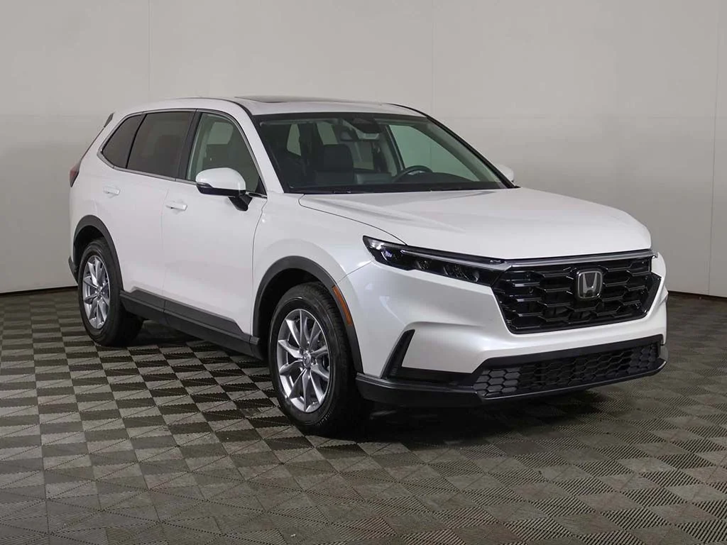 Certified Used 2026 Platinum White Pearl Honda EX image 2