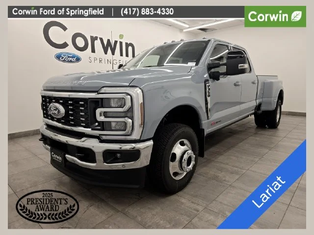 New 2027 Glacier Gray Metallic Tri-Coat Ford F-350® Lariat® image 1