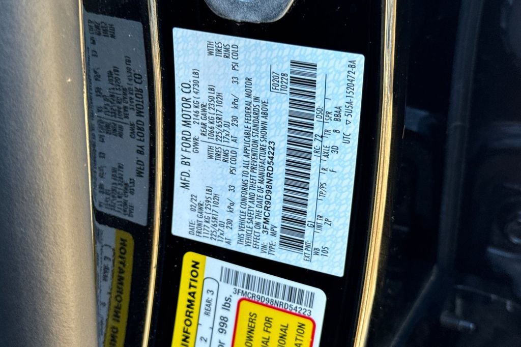 Used 2022 Black Ford Badlands image 30