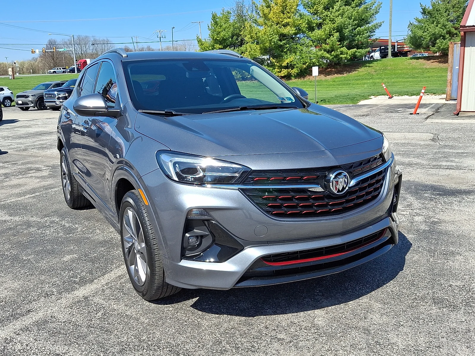 Used 2021 Gray Buick Essence Sport Touring image 3