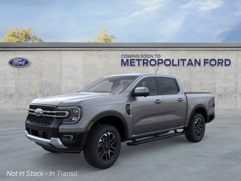 New 2026 Carbonized Gray Metallic Ford Lariat® image 1