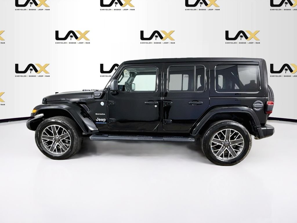 Used 2023 Black Jeep Sahara 4xe image 4