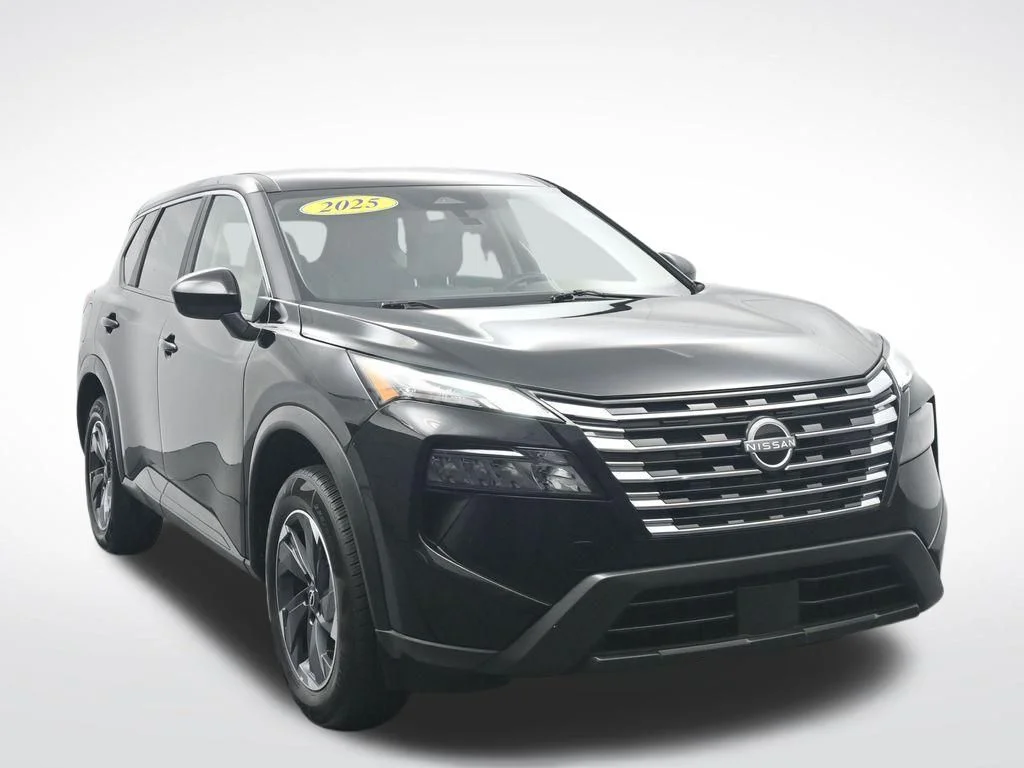 Certified Used 2025 Black Nissan SV image 3