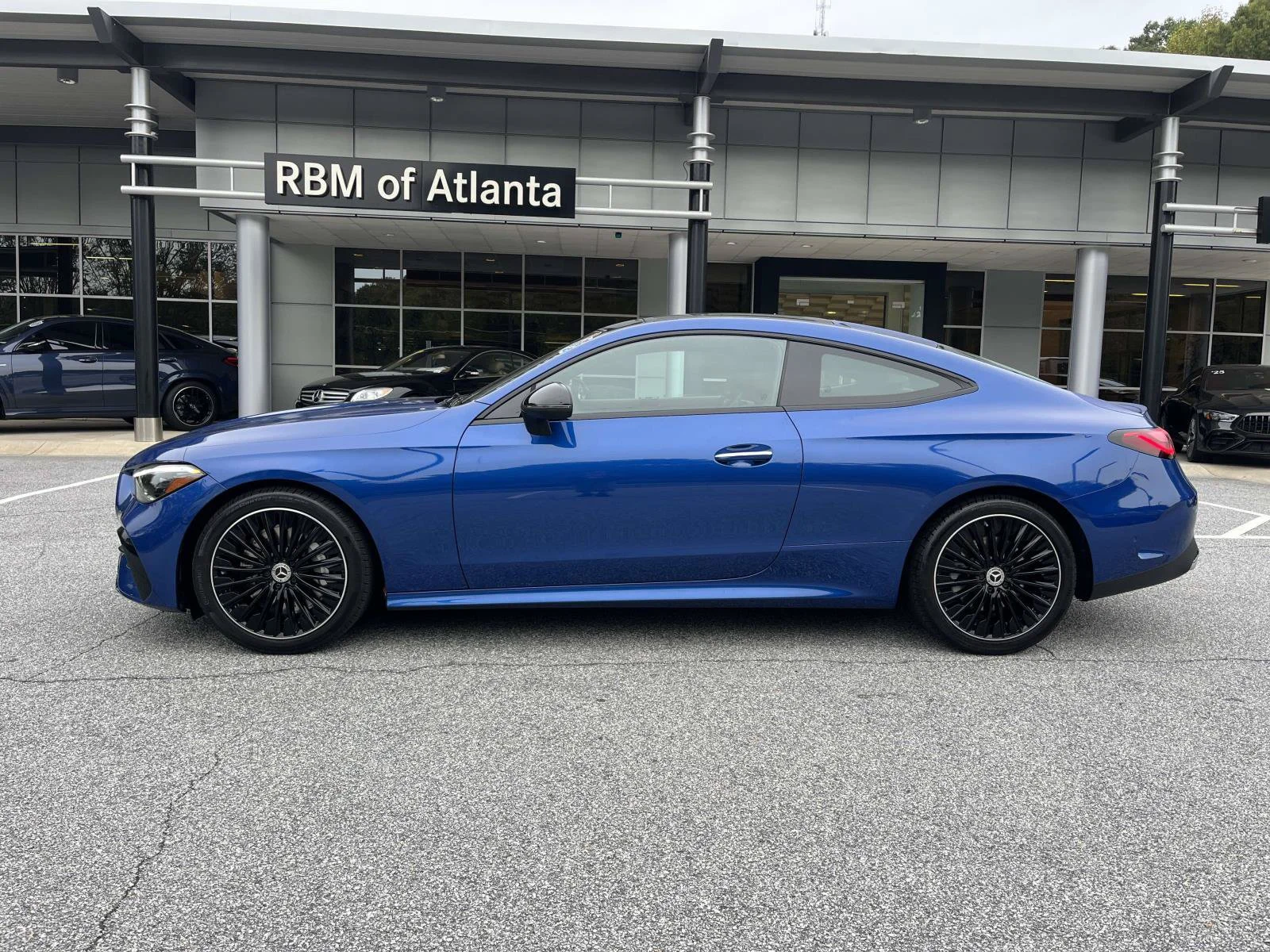 Certified Used 2025 Sterling Blue Metallic Mercedes-Benz CLE 450 4MATIC® Coupe image 14