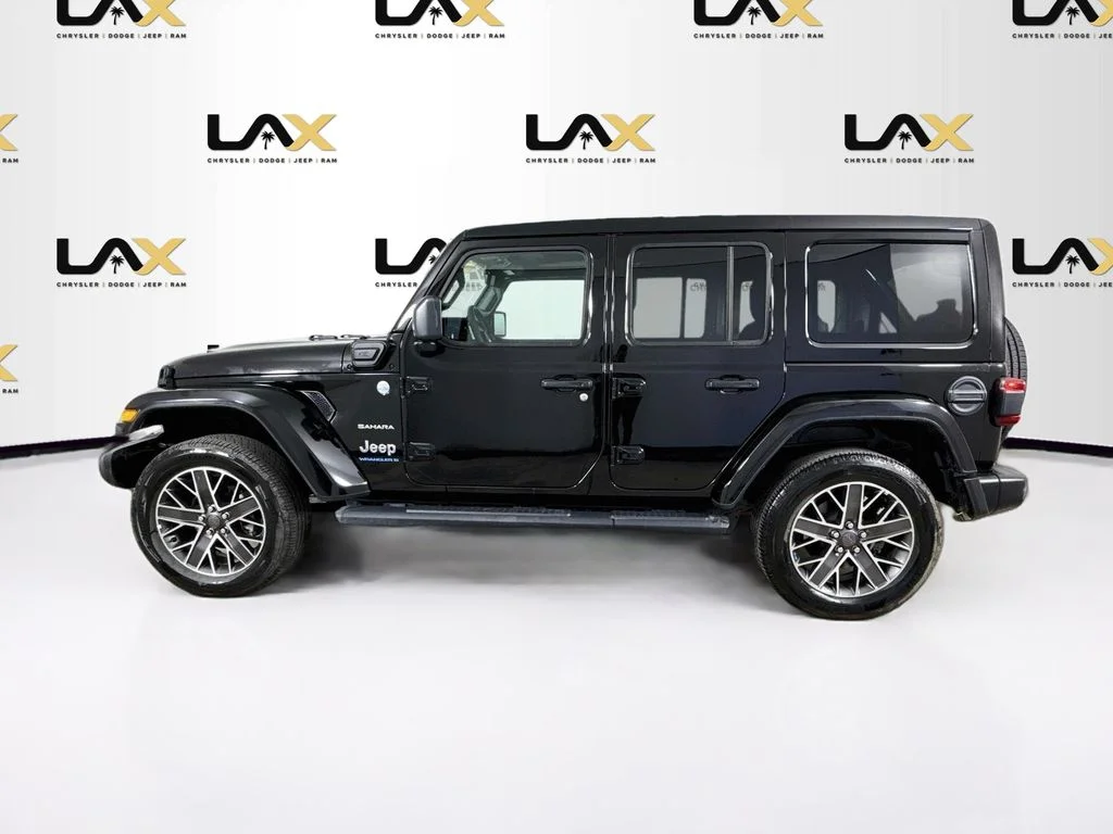 Used 2023 Black Jeep Sahara 4xe image 4