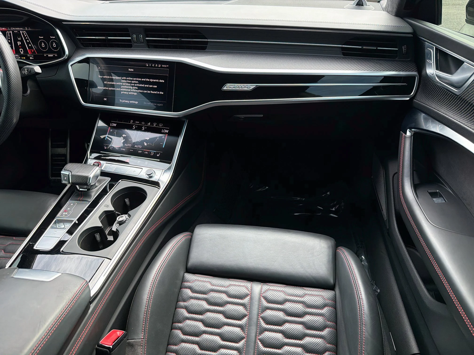 Used 2021 Black Crystal Audi 4.0T image 18