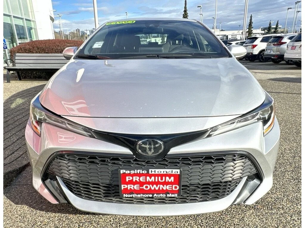 Used 2019 Classic Silver Metallic Toyota Hatchback CVT Dilawri Certified   Local BC   Great image 18