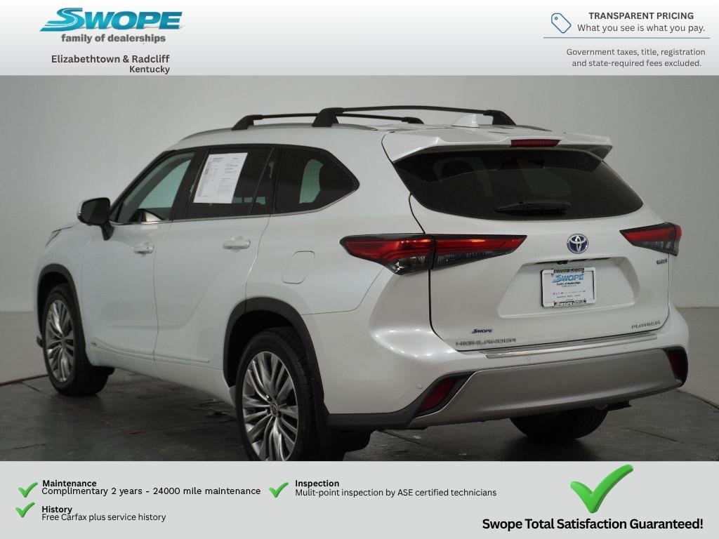 Used 2023 Wind Chill Pearl Toyota Hybrid Platinum image 5