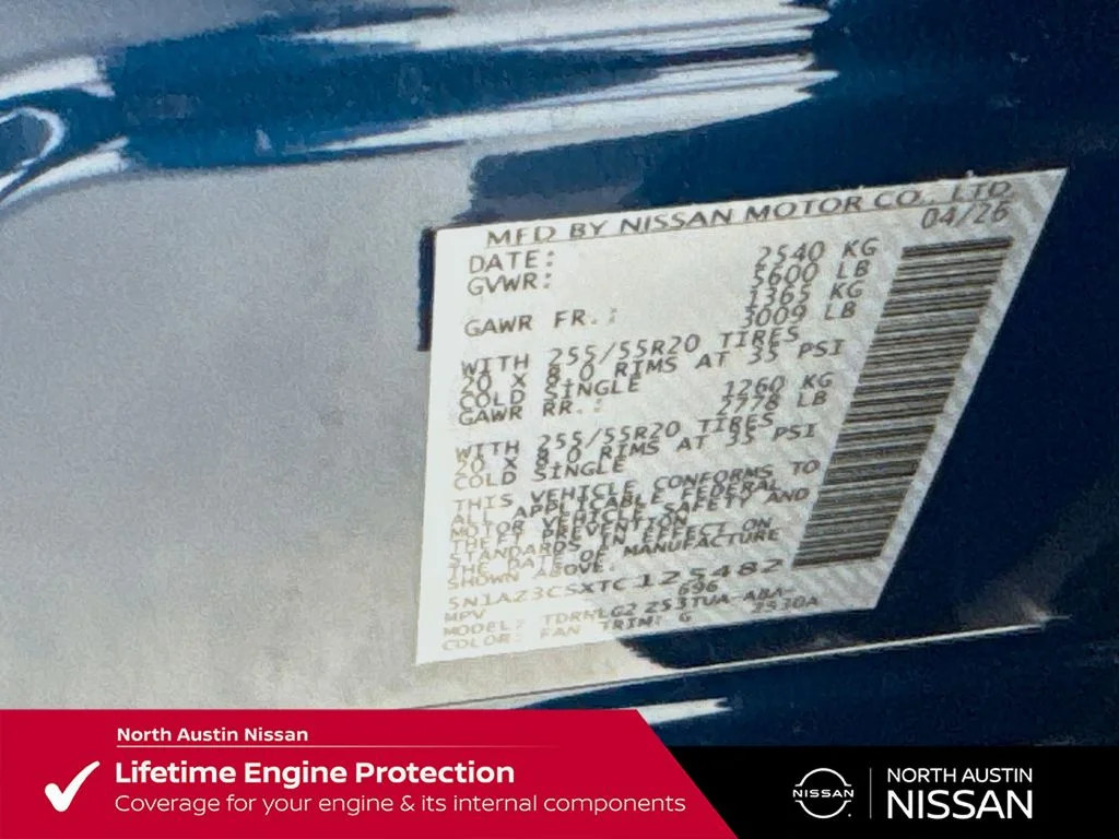 New 2026 Blue Nissan SL image 43