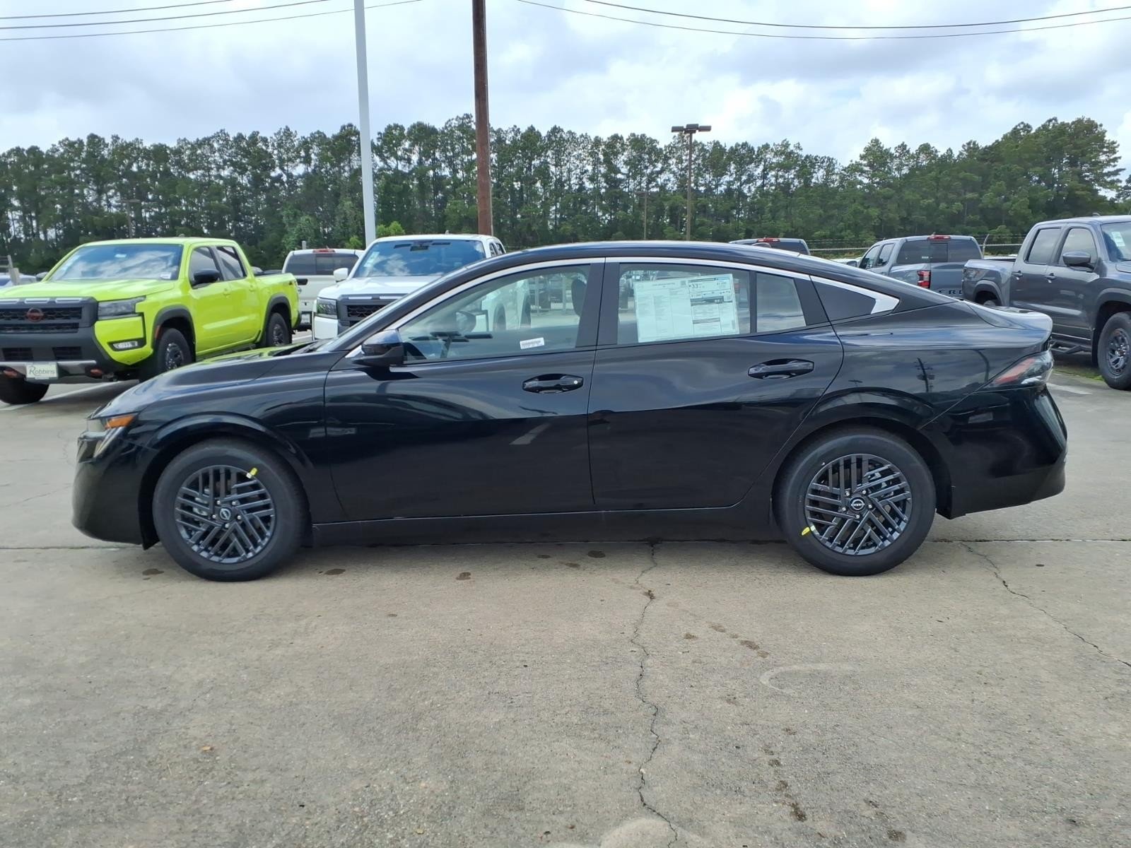 2026 Nissan Sentra SV Black at Robbins Nissan