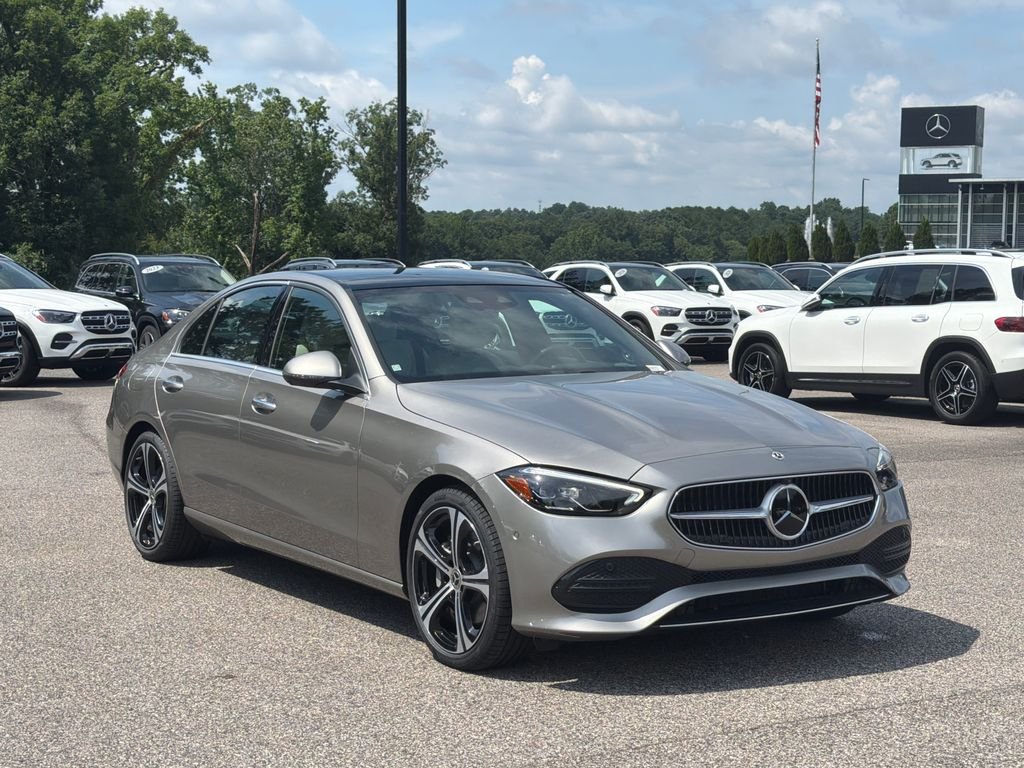 Certified Used 2023 Mojave Silver Metallic Mercedes-Benz C 300 image 1