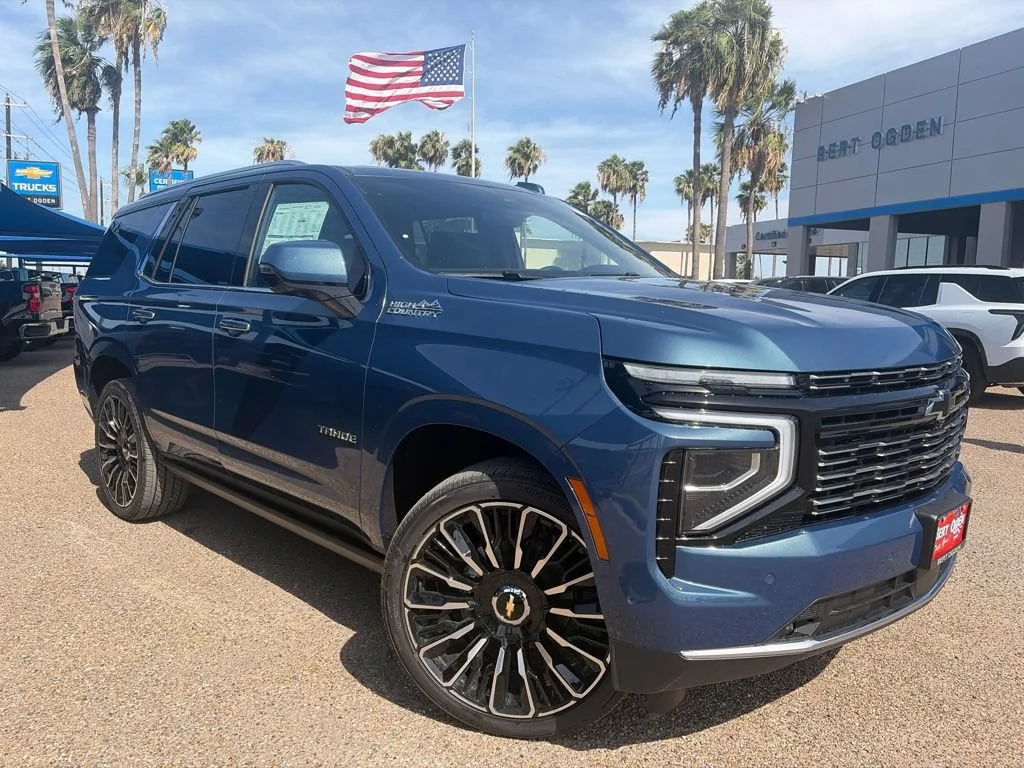 New 2026 Lakeshore Blue Metallic Chevrolet High Country image 1
