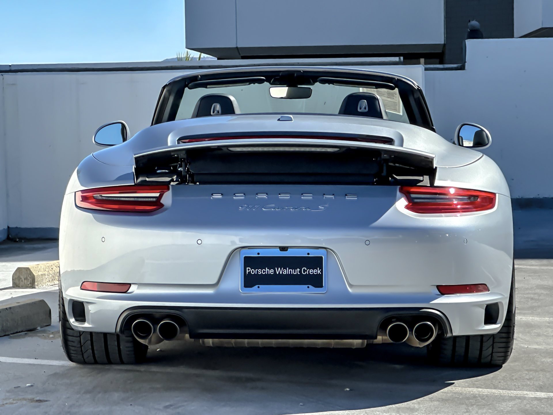 Certified Used 2017 Silver Porsche Carrera S Cabriolet image 8