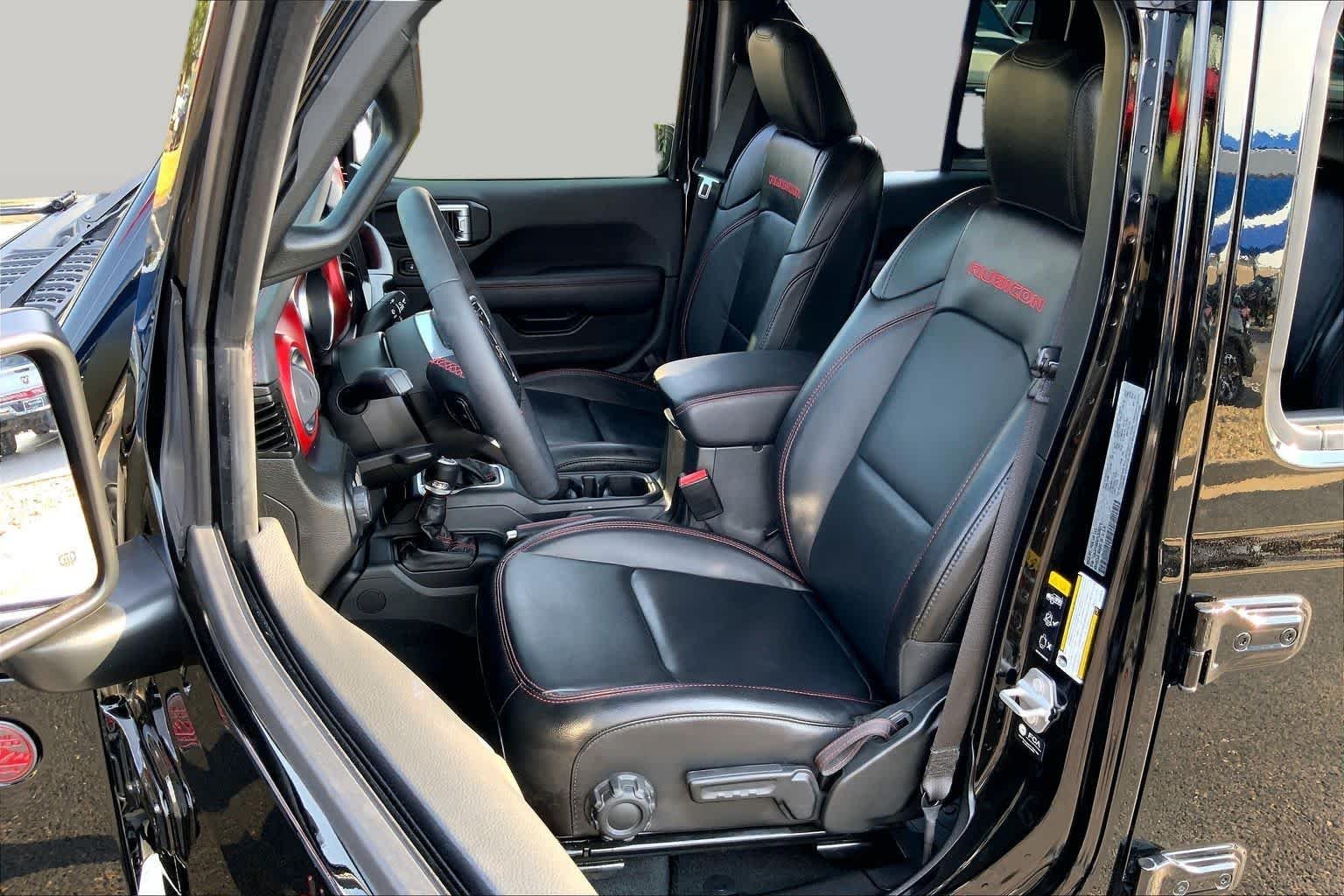Used 2023 Black Clearcoat Jeep Rubicon image 8