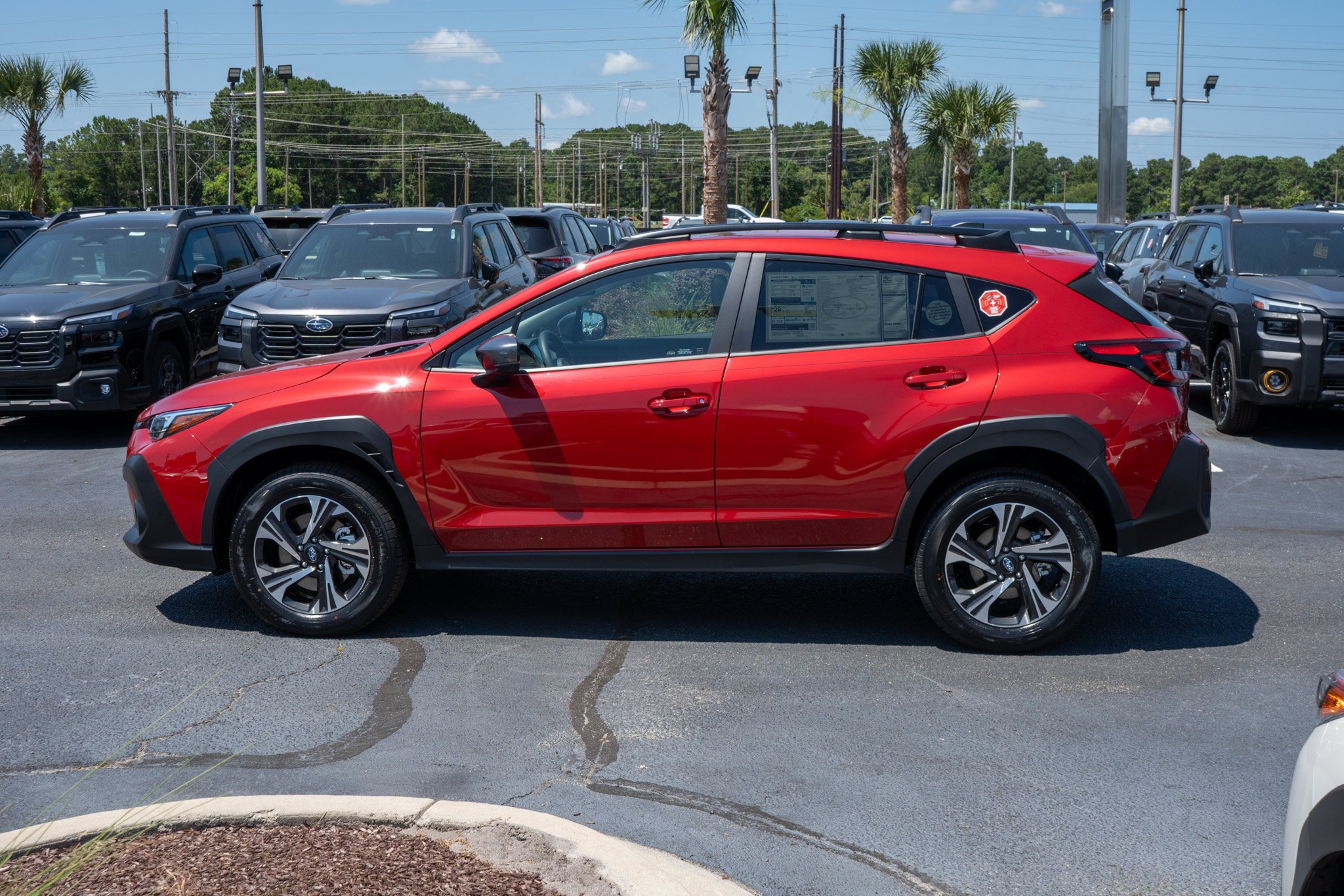 New 2026 LITHIUM RED PEARL Subaru Premium image 6