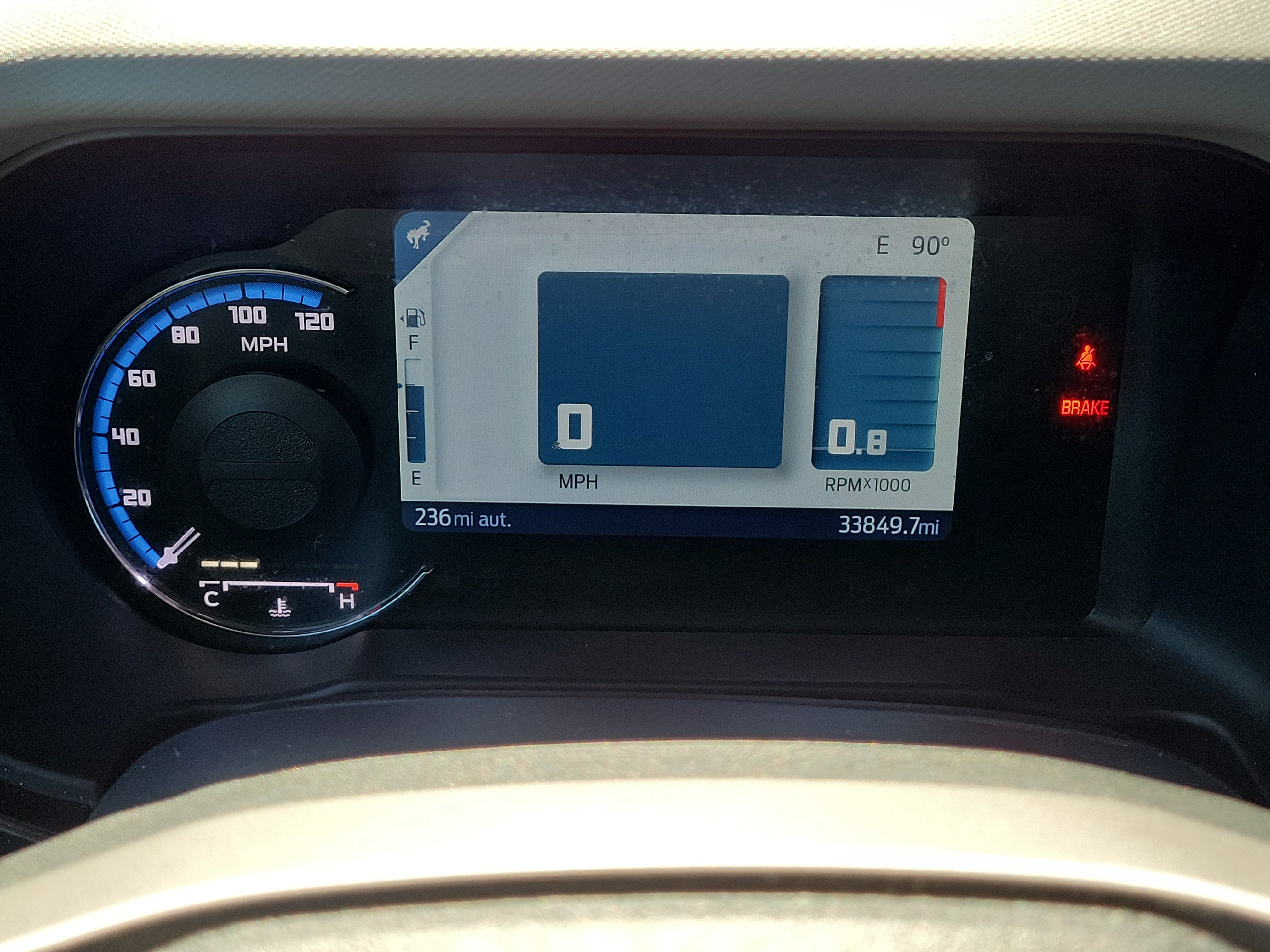 Used 2021 Light Blue Ford Badlands image 23