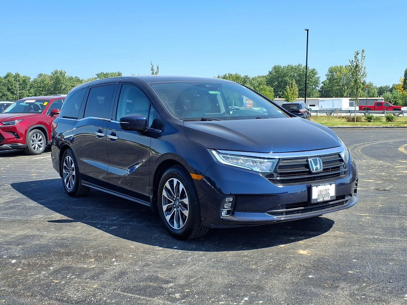 Used 2021 Obsidian Blue Pearl Honda  image 28
