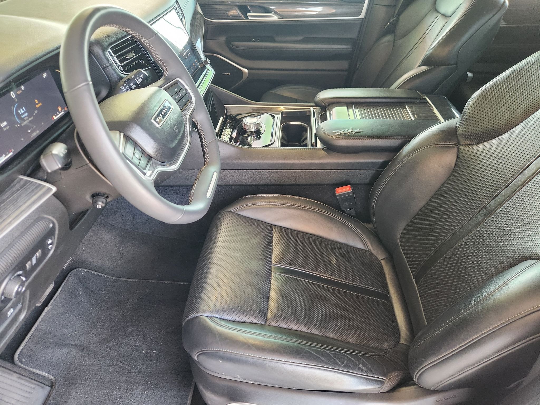 Used 2022 Bright White Clearcoat Jeep Series II image 13