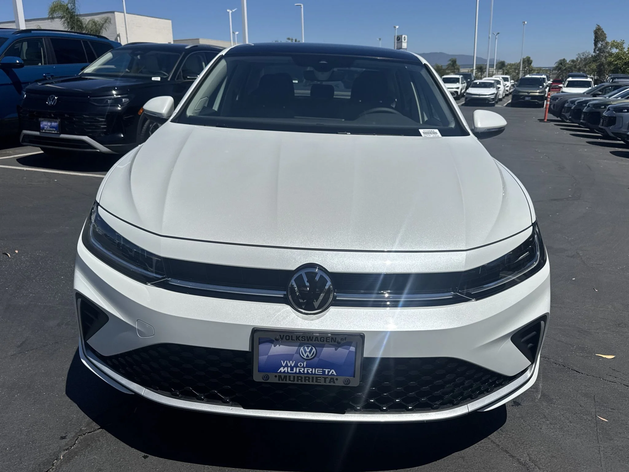 New 2026 Opal White Pearl Volkswagen SEL image 2