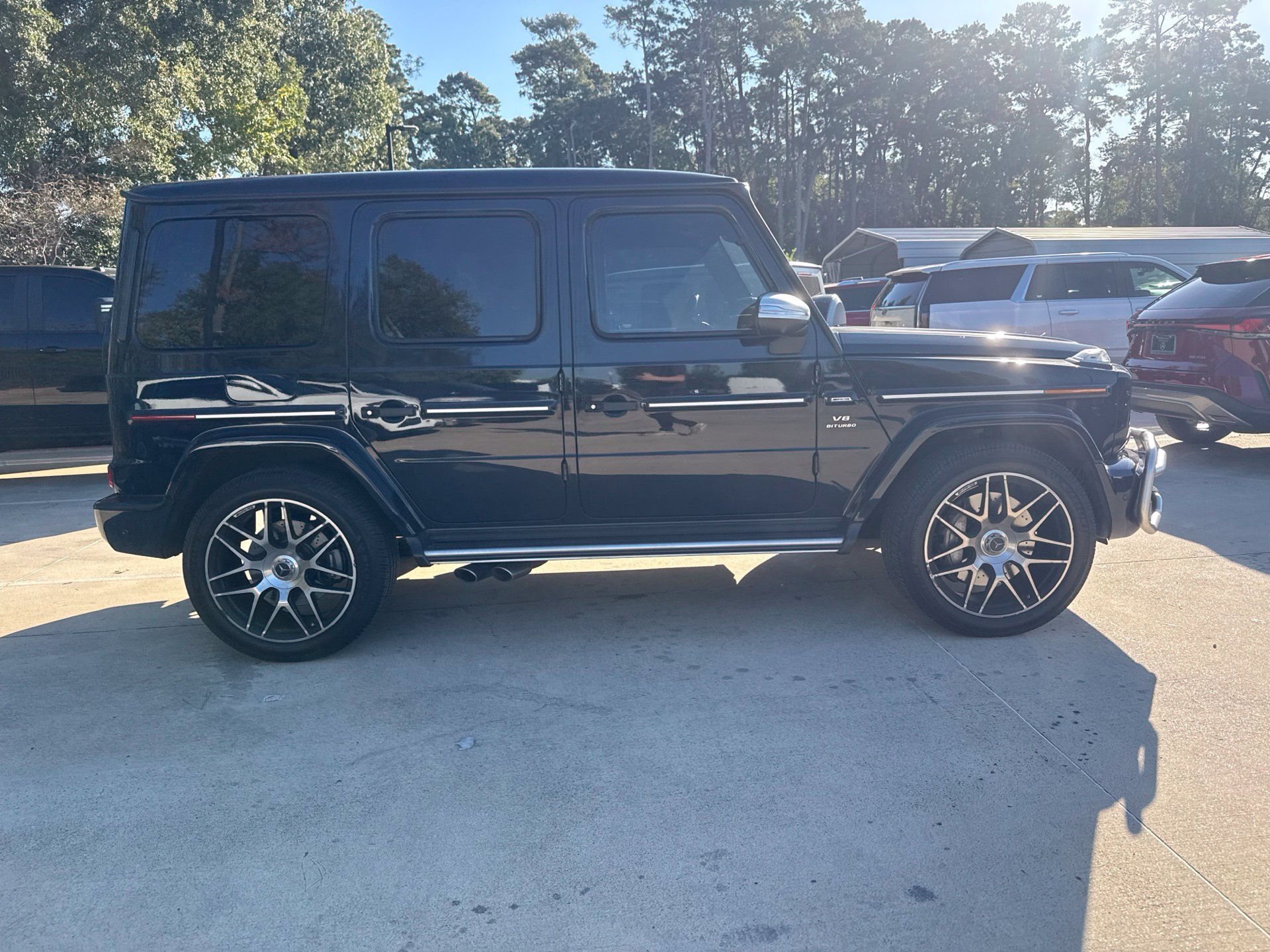 Used 2020 G Manufaktur Midnight Blue Mercedes-Benz G 63 AMG® image 3