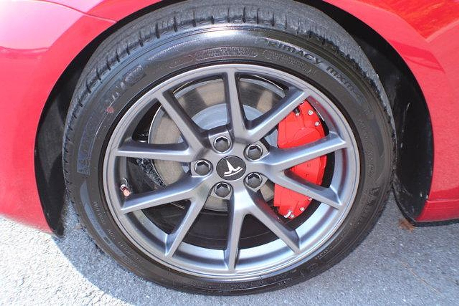 Used 2023 Red Multi-Coat Tesla Rear-Wheel Drive image 5