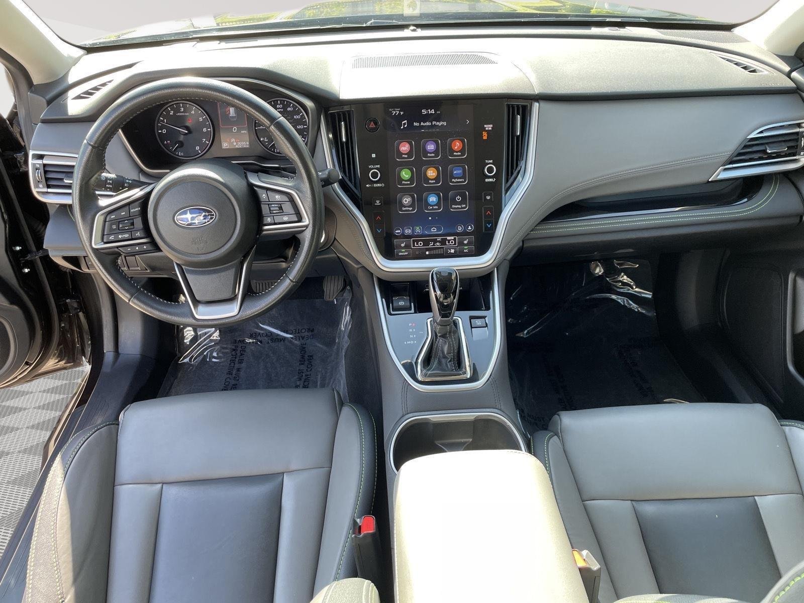 Used 2023 Crystal Black Silica Subaru Onyx Edition XT image 6