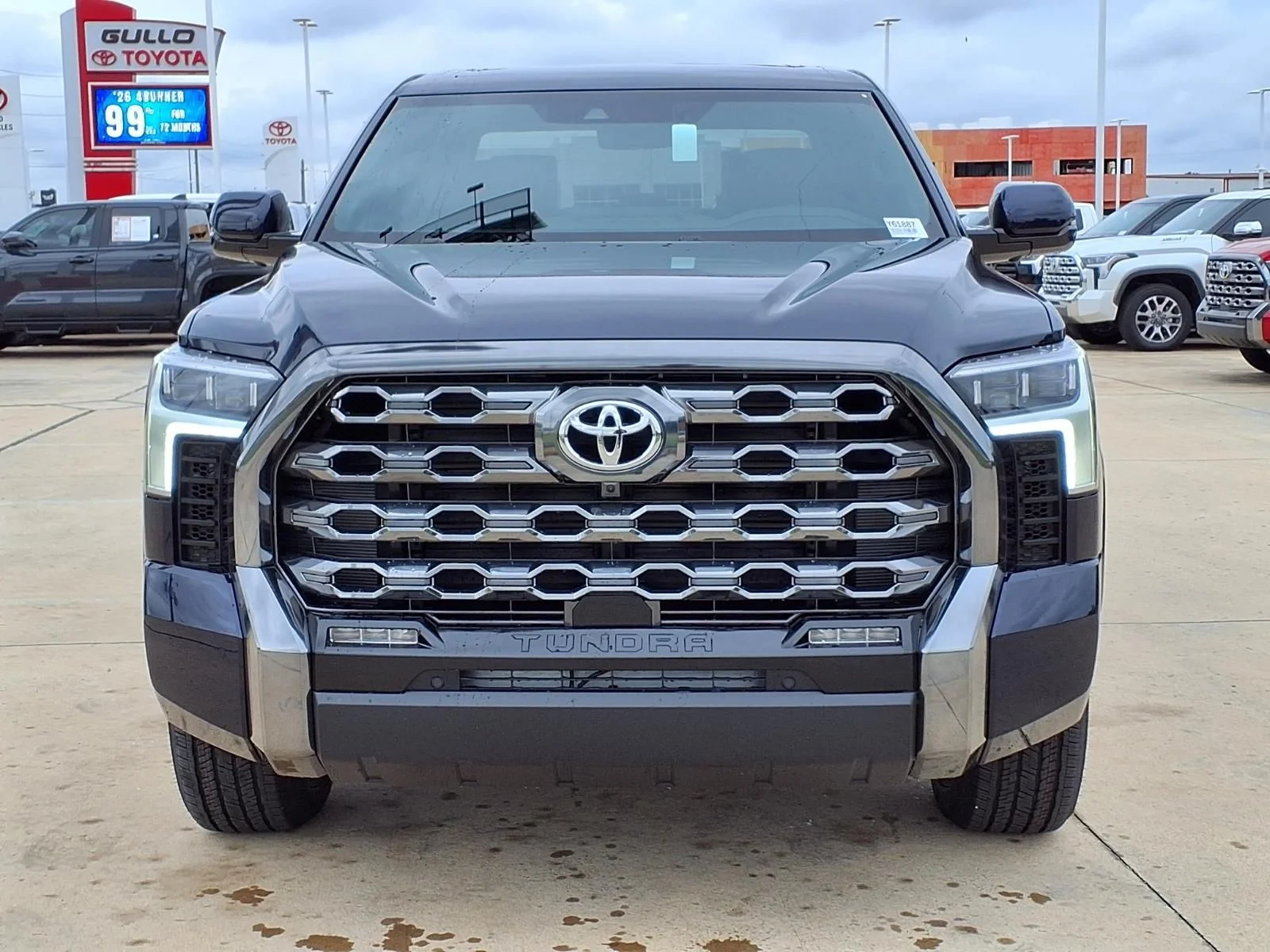 New 2026 Blue Toyota Platinum image 4