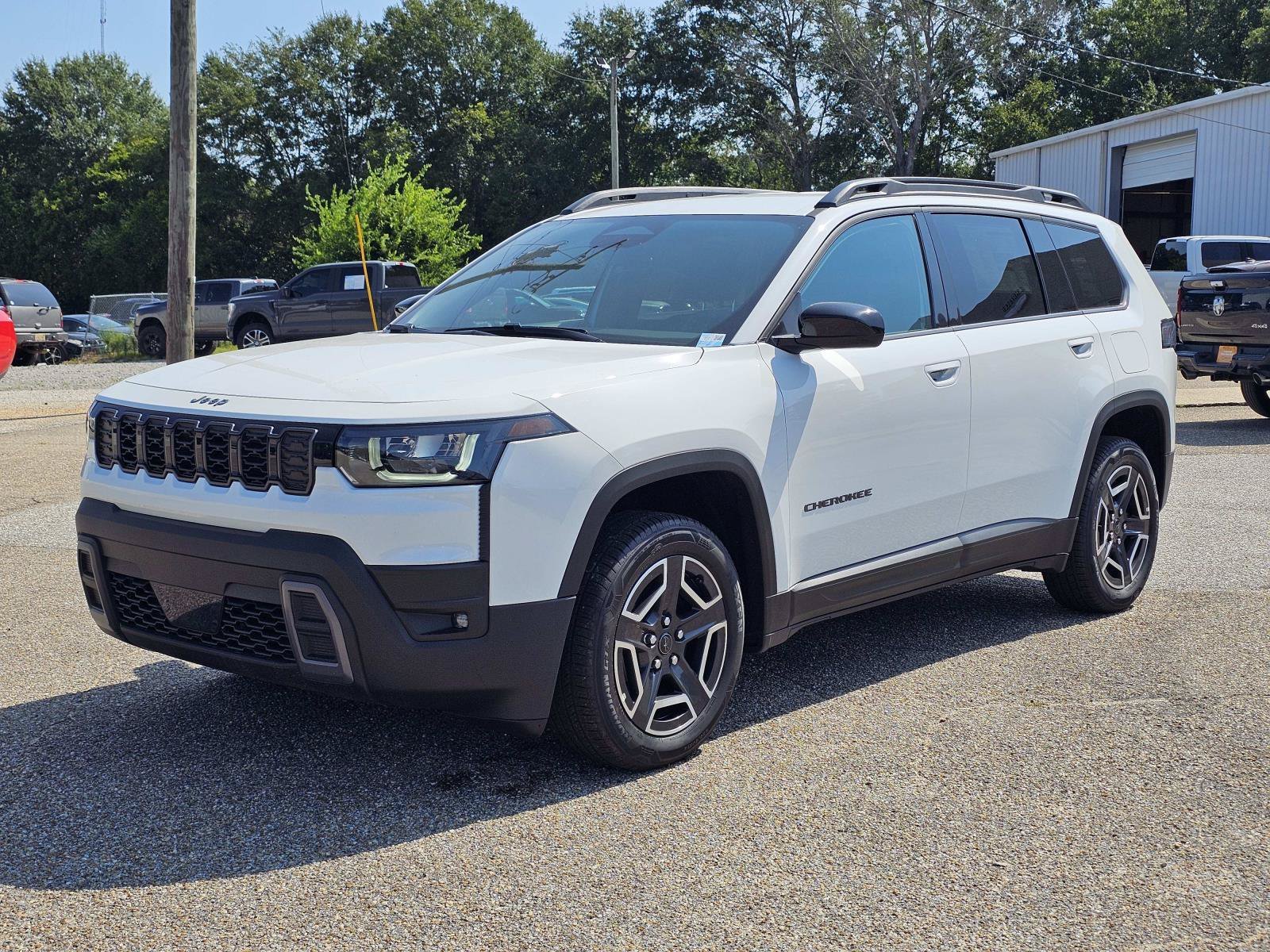 New 2026 Bright White Clear-Coat Exterior Paint Jeep Laredo image 1