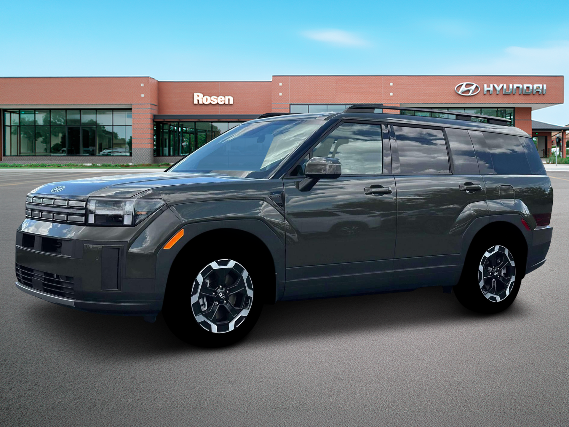 New 2026 Green Hyundai SEL AWD image 2
