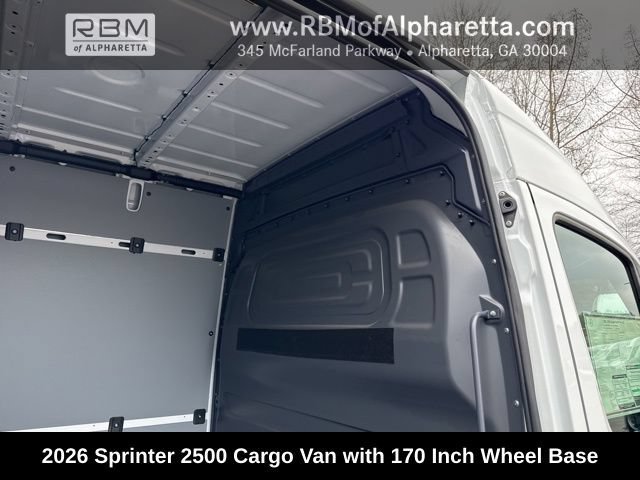 New 2026 Arctic White Mercedes-Benz 2500 with 170 Inch Wheel Base image 26