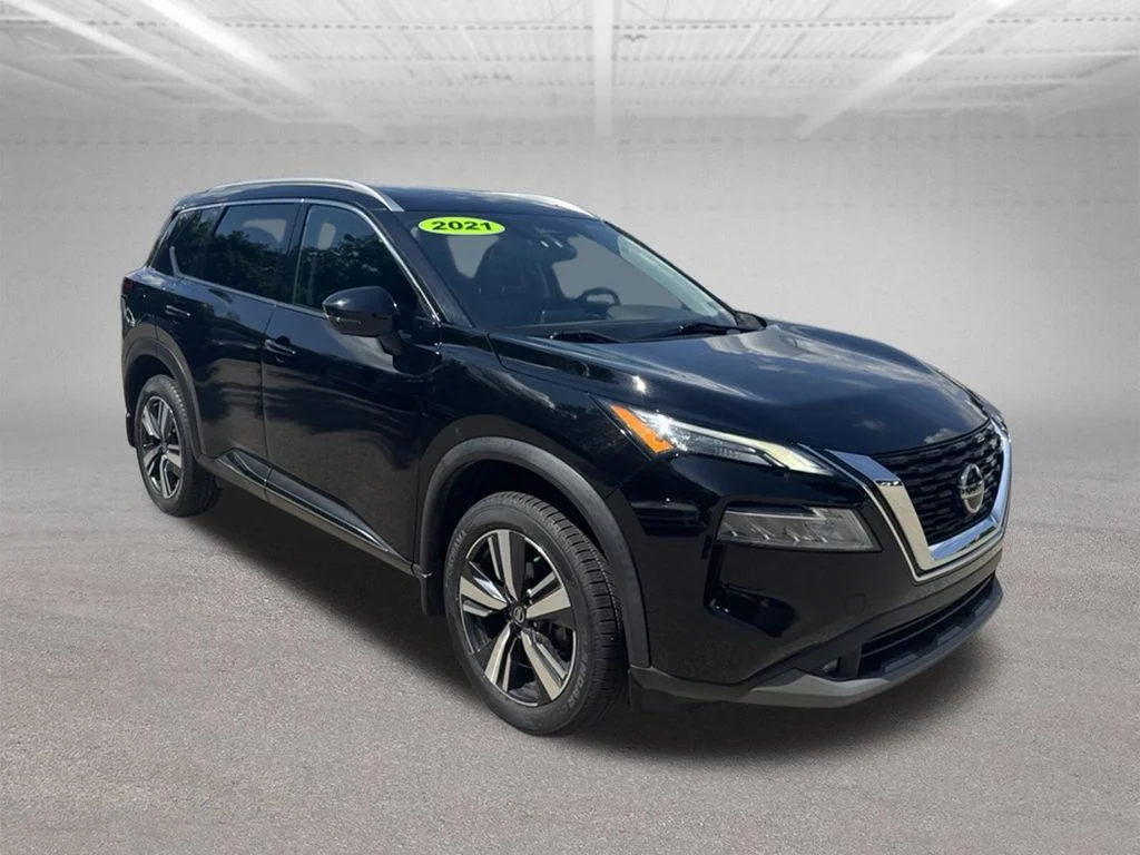 Used 2021 Black Nissan SL image 8