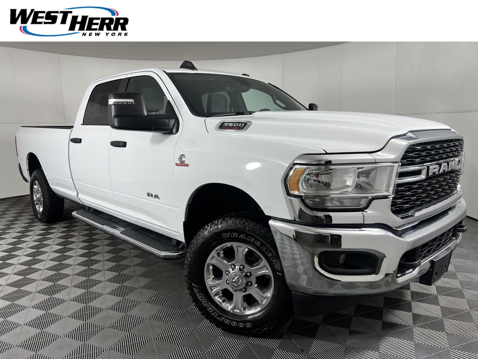 Used 2023 Bright White Clearcoat Ram Big Horn image 1