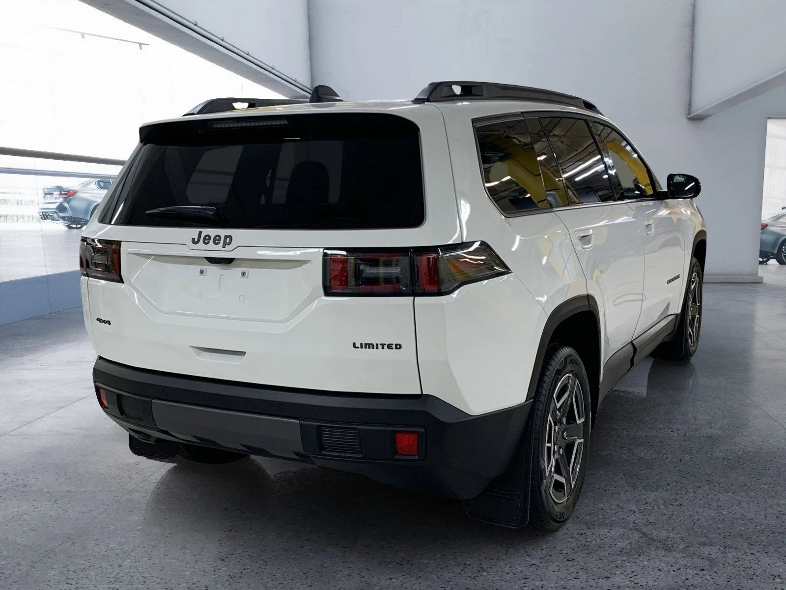 New 2026 Bright White Jeep Limited image 5