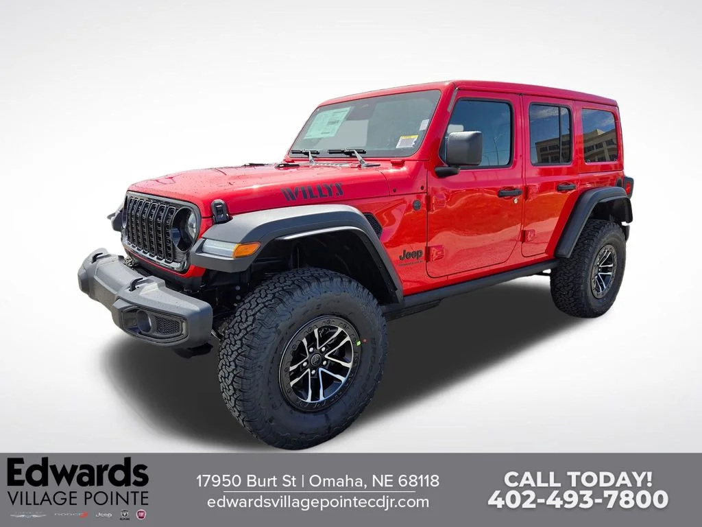 New 2026 Red Jeep Willys image 7