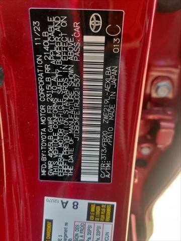 Certified Used 2024 RUBY FLARE PEARL Toyota  image 36