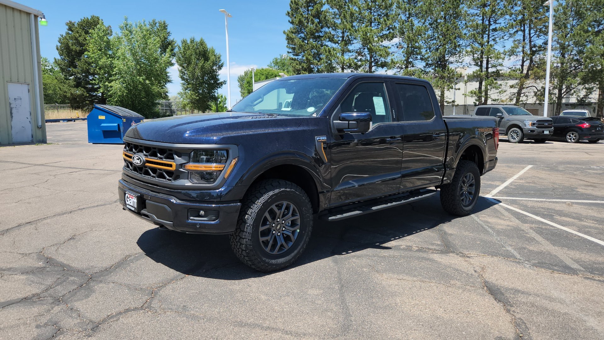 New 2026 Antimatter Blue Metallic Ford Tremor image 2