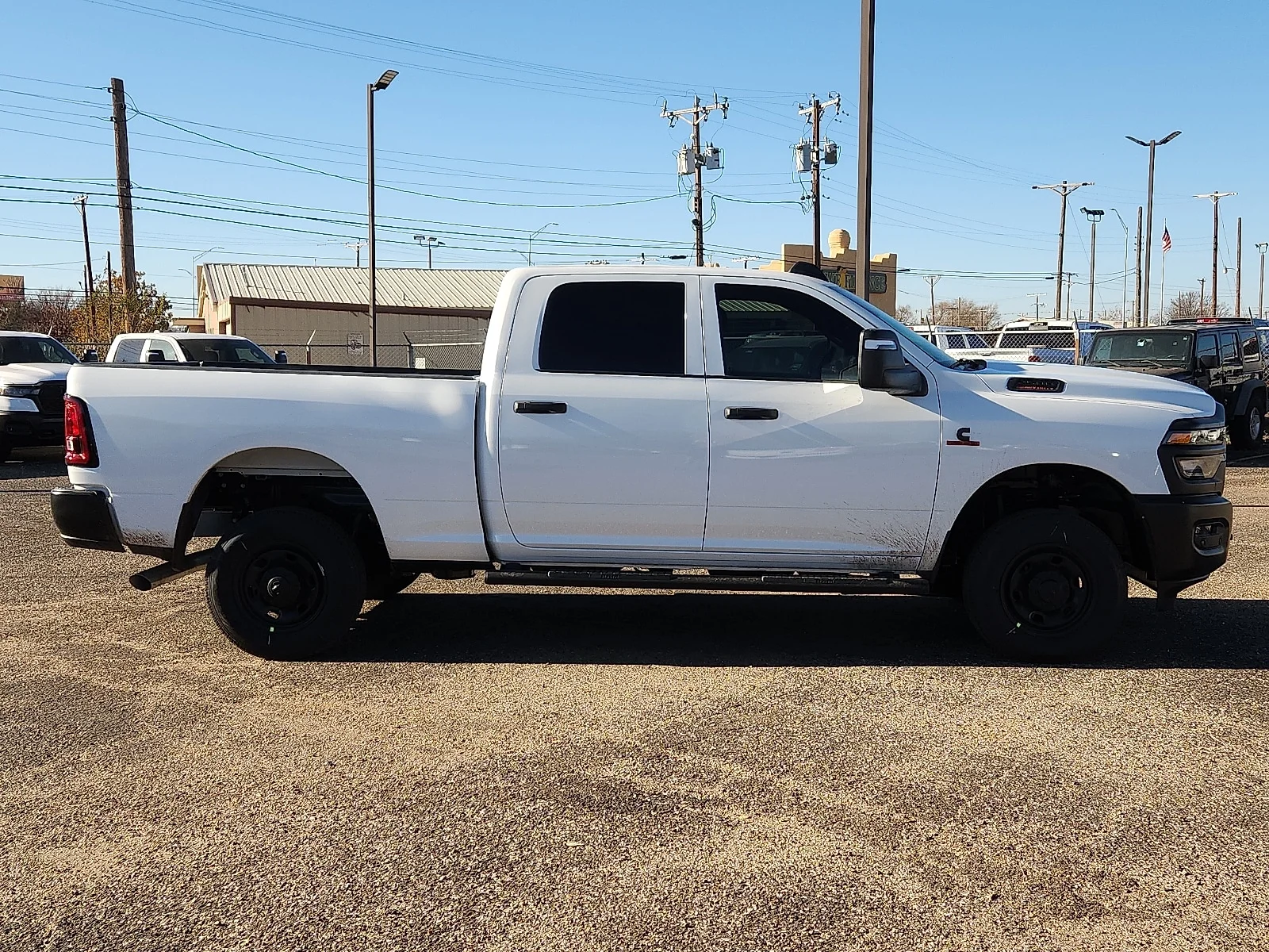 New 2026 White Ram TRADESMAN CREW CAB 4X4 6