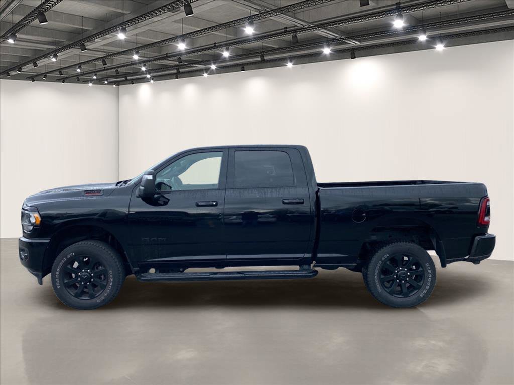 Used 2024 Diamond Black Crystal Pearlcoat Ram Big Horn image 4