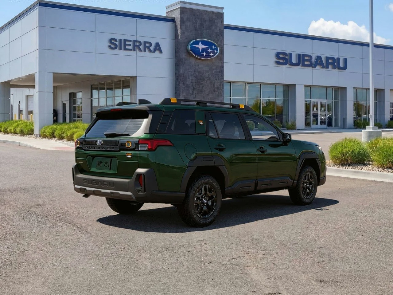 New 2026 Deep Emerald Green Pearl Subaru Wilderness image 11