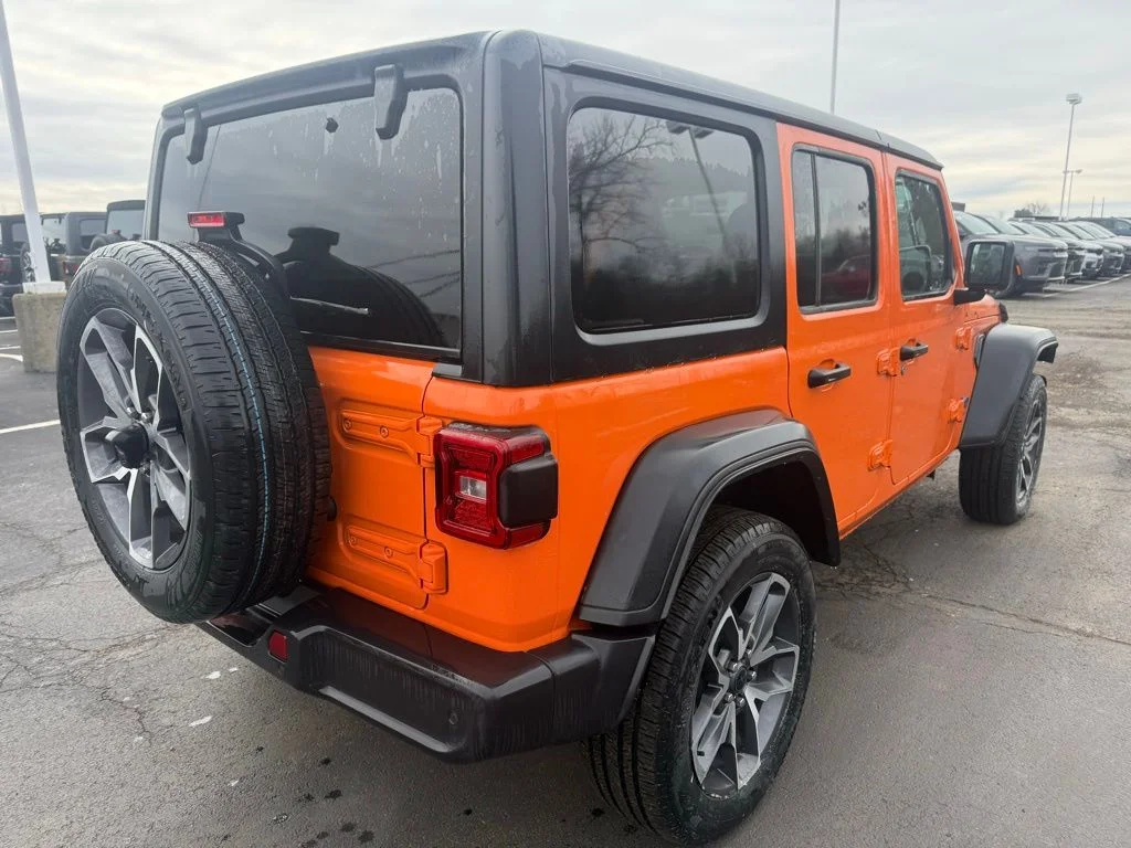 New 2025 Orange Jeep Sport S 4xe image 3